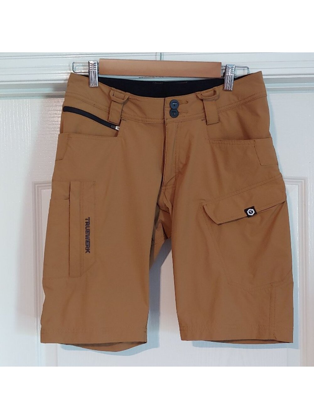 TRUEWERK T1 WerkShorts Men's Sand Stretch Utility Workwear Tactical Shorts 28